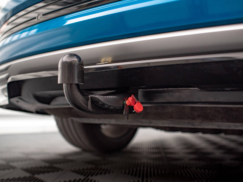 Maxton Design Central Rear Splitter (Vertical Bars) Audi e-Tron - AU-ETRON-1-RD1G+RD2G - Image 6