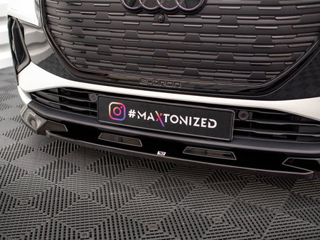 Maxton Design Front Splitter V.1 Audi Q4 e-Tron Sportback Mk1 - AU-Q4-ETRON-1-SB-FD1G - Image 4