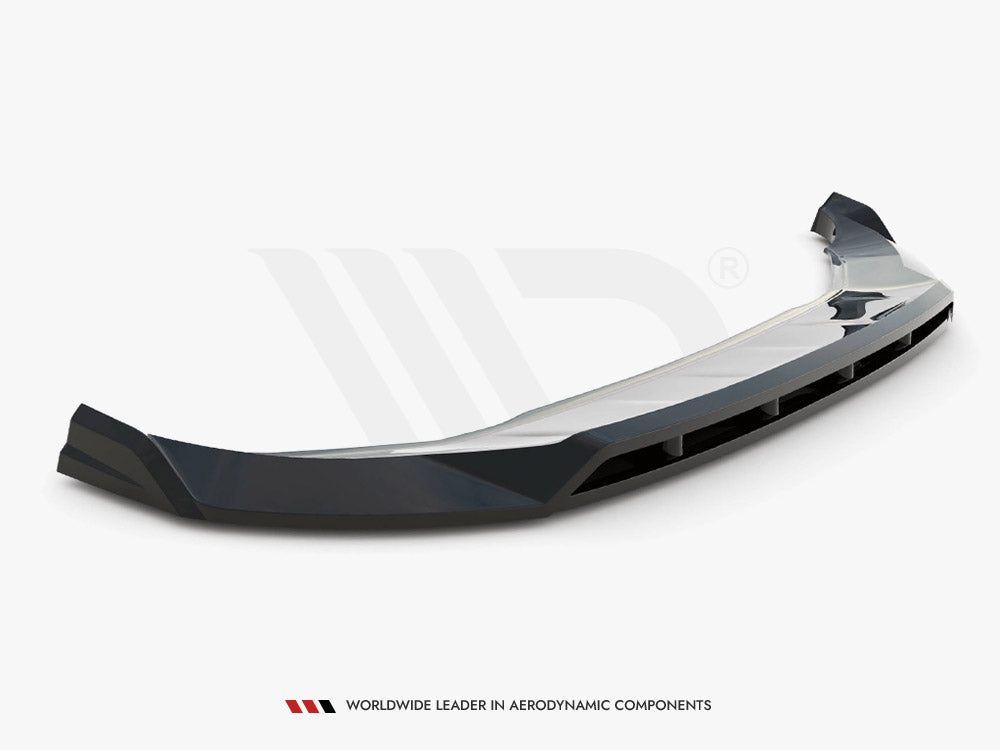 Maxton Design Front Splitter V.2 Audi Q4 e-Tron Sportback Mk1 - AU-Q4-ETRON-1-SB-FD2G+FD2RG - Image 5