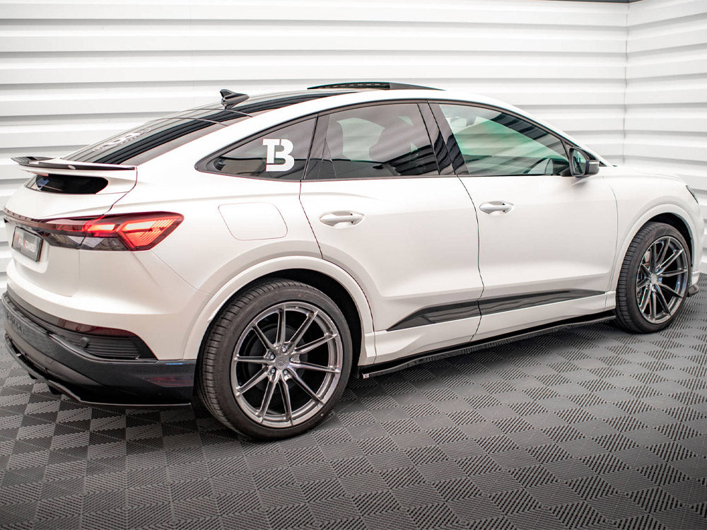 Maxton Design Side Skirts Diffusers Audi Q4 e-Tron Sportback Mk1 - AU-Q4-ETRON-1-SB-SD1G - Image 2