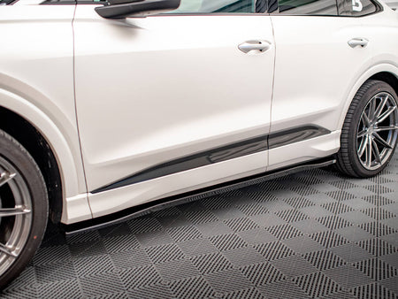 Maxton Design Side Skirts Diffusers Audi Q4 e-Tron Sportback Mk1 - AU-Q4-ETRON-1-SB-SD1G - Image 4