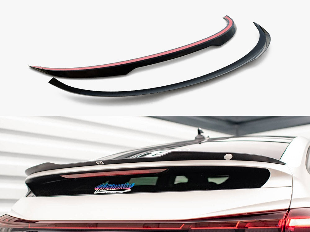 Maxton Design Spoiler CAP Audi Q4 e-Tron Sportback Mk1 - AU-Q4-ETRON-1-SB-CAP1G - Image 1