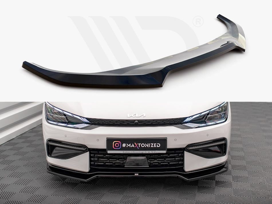 MAXTON DESIGN Front Splitter V.1 Kia EV6 GT-Line Mk1