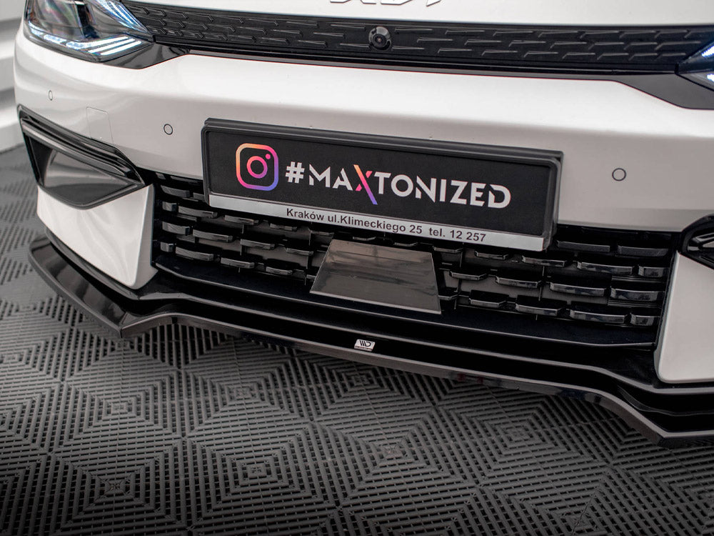 Maxton Design Front Splitter V.1 Kia EV6 GT-Line Mk1 - KI-EV6-1-GTLINE-FD1G - Image 4