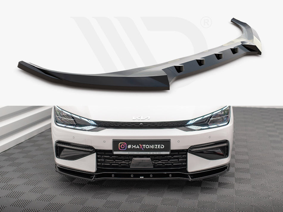 MAXTON DESIGN Front Splitter V.2 Kia EV6 GT-Line Mk1