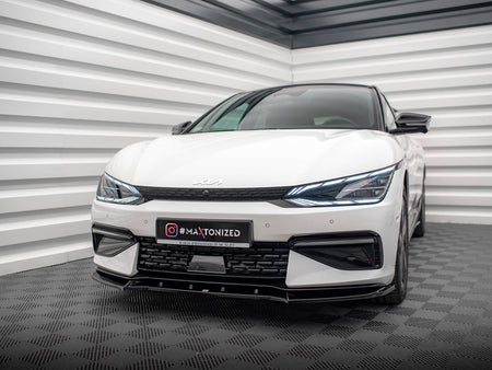 Maxton Design Front Splitter V.2 Kia EV6 GT-Line Mk1 - KI-EV6-1-GTLINE-FD2G - Image 2