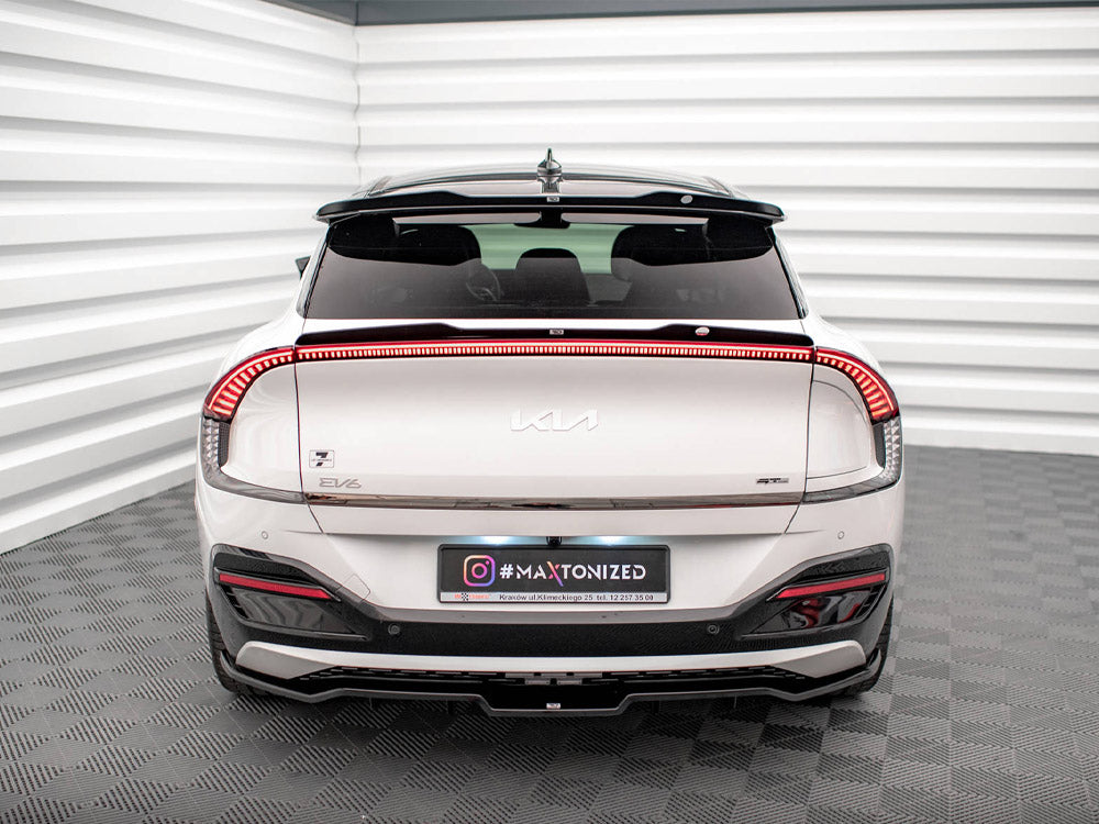 Maxton Design Central Rear Splitter (Vertical Bars) Kia EV6 GT-Line Mk1 - KI-EV6-1-GTLINE-RD1G+RD2G - Image 3