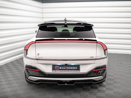 Maxton Design Central Rear Splitter (Vertical Bars) Kia EV6 GT-Line Mk1 - KI-EV6-1-GTLINE-RD1G+RD2G - Image 3