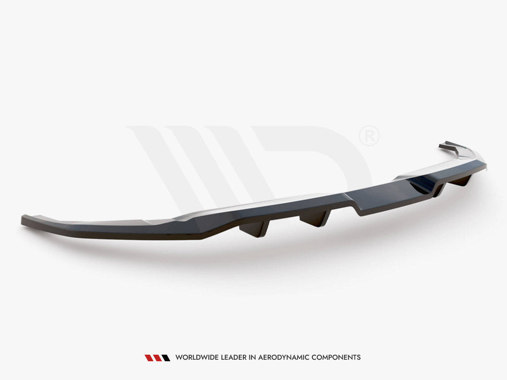 Maxton Design Central Rear Splitter (Vertical Bars) Kia EV6 GT-Line Mk1 - KI-EV6-1-GTLINE-RD1G+RD2G - Image 6