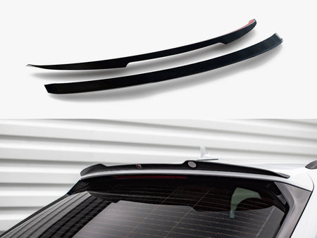 Maxton Design Spoiler CAP Audi A6 Avant / A6 Allroad / A6 S-Line Avant / S6 Avant C8 - Carbon Look - AU-A6-C8-SLINE-AV-CAP1C - Image 1