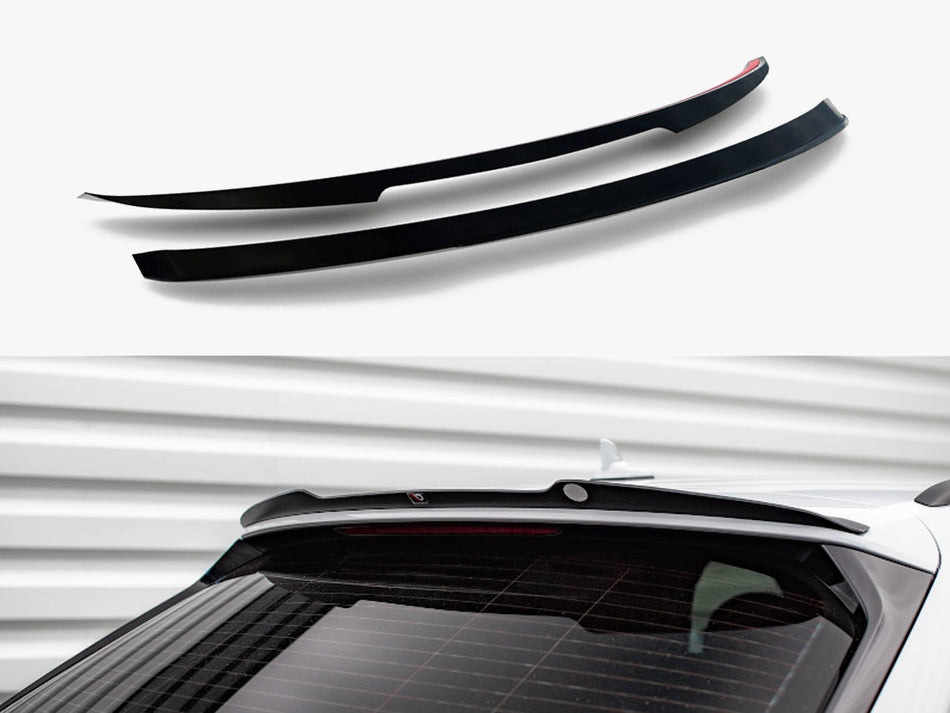 Maxton Design Spoiler CAP Audi A6 Avant / A6 Allroad / A6 S-Line Avant / S6 Avant C8 - Carbon Look - AU-A6-C8-SLINE-AV-CAP1C - Image 1