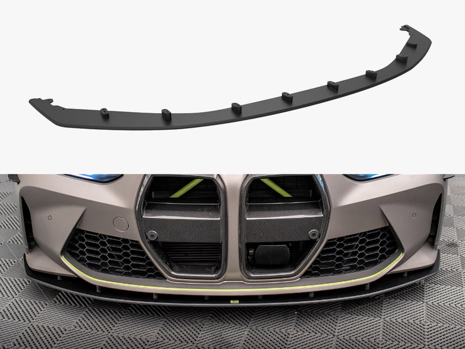 Maxton Design Street PRO Front Splitter BMW M4 G82 / M3 G80 - BM4G82MCNC-FD1B - Image 1