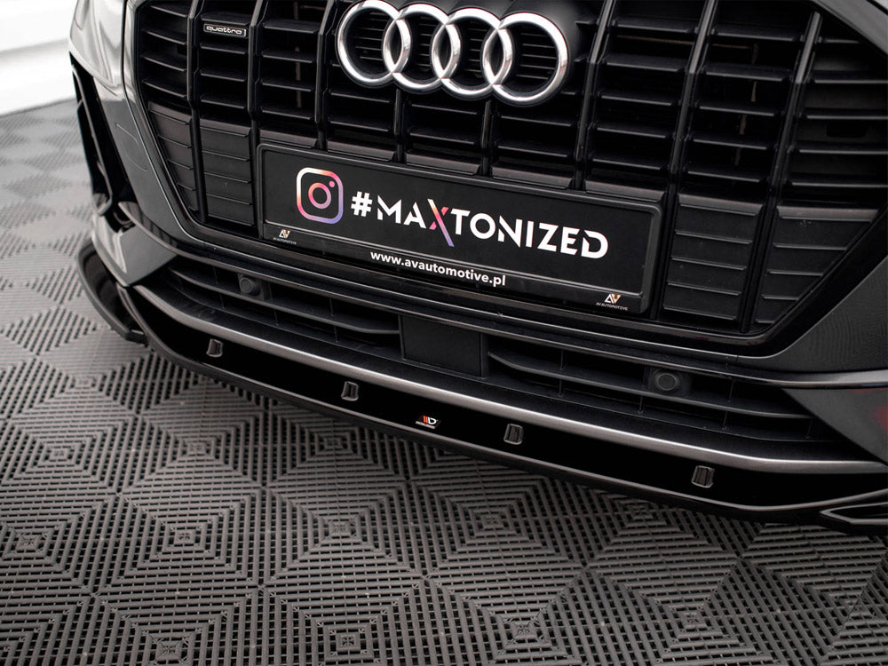 Maxton Design Front Splitter V.1 Audi Q3 S-Line F3 - AU-Q3-2-SLINE-FD1G - Image 4
