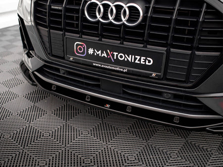 Maxton Design Front Splitter V.1 Audi Q3 S-Line F3 - AU-Q3-2-SLINE-FD1G - Image 4