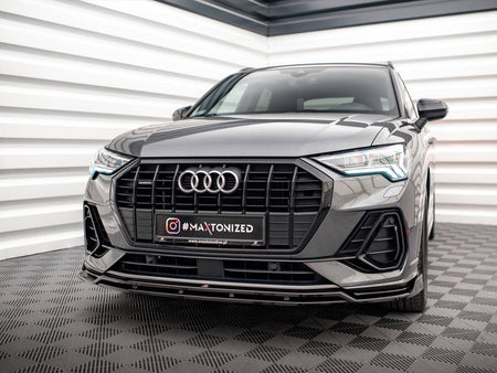 Front Splitter V.4 Audi Q3 Sportback / SUV S-Line F3
