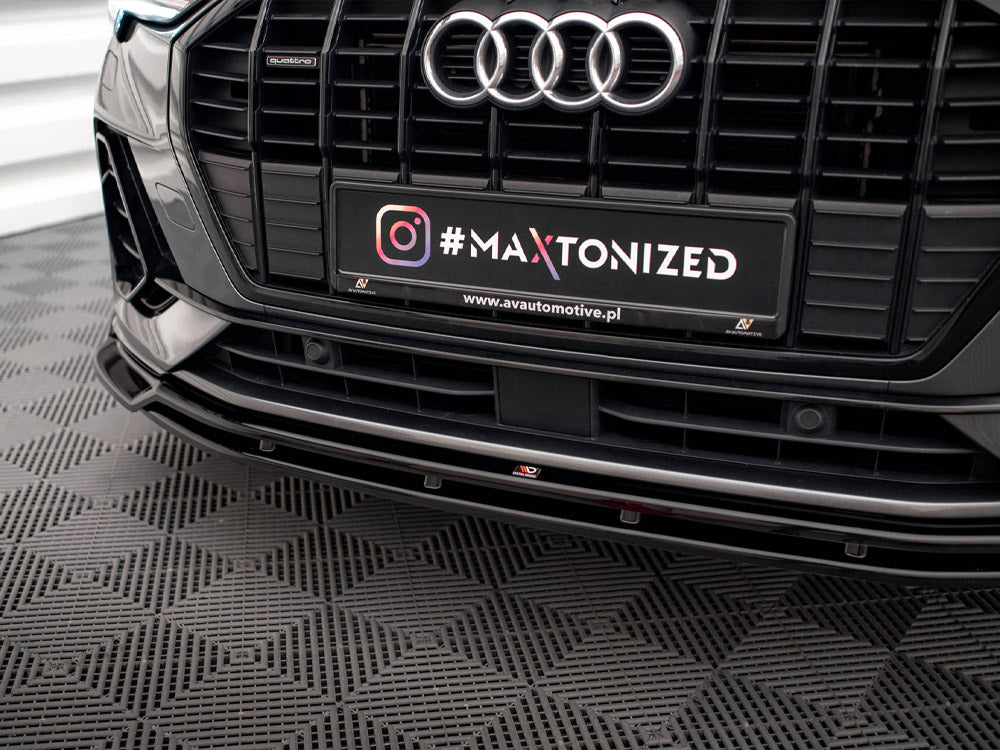 Front Splitter V.4 Audi Q3 Sportback / SUV S-Line F3