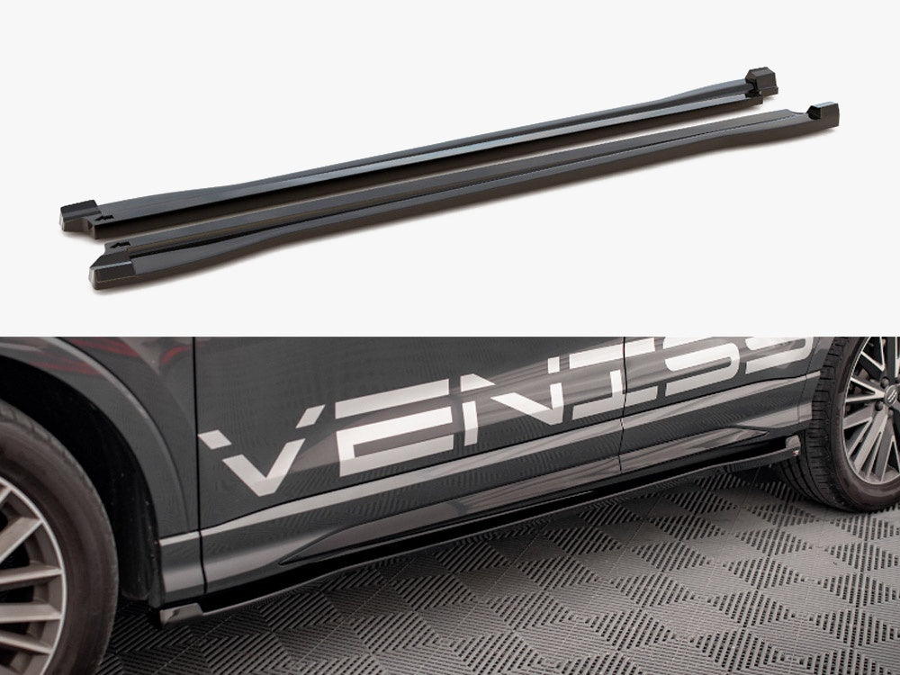 Side Skirts Diffusers V.1 Audi Q3 S-Line / RSQ3 F3