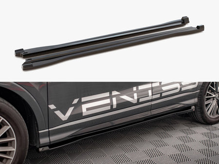 Side Skirts Diffusers V.1 Audi Q3 S-Line / RSQ3 F3