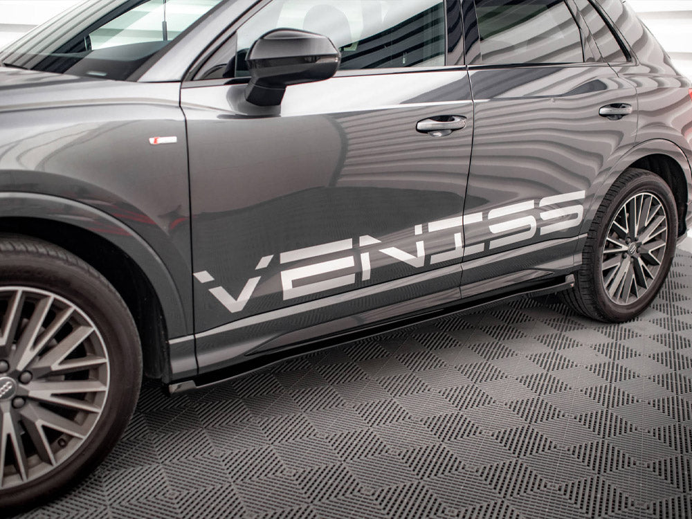Side Skirts Diffusers V.1 Audi Q3 S-Line / RSQ3 F3