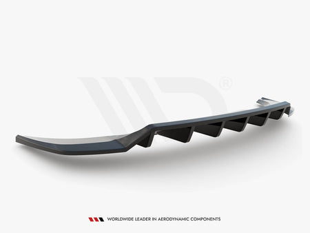 Maxton Design Central Rear Splitter (Vertical Bars) Audi Q3 S-Line F3 - AU-Q3-2-SLINE-RD1G+RD2G - Image 5