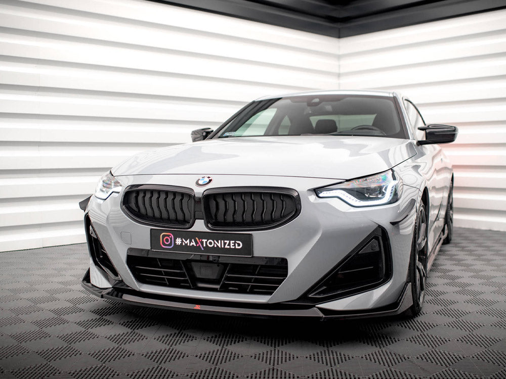 Maxton Design Front Splitter V.3 BMW 2 Coupe M-Pack / M240i G42 - BM-2-42-MPACK-FD3G - Image 2