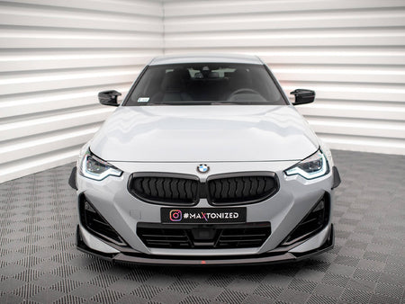 Maxton Design Front Splitter V.3 BMW 2 Coupe M-Pack / M240i G42 - BM-2-42-MPACK-FD3G - Image 3