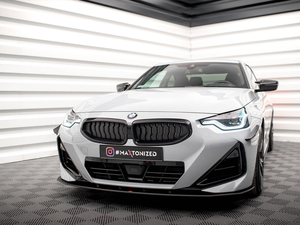 Maxton Design Street PRO Front Splitter BMW 2 Coupe M-Pack / M240i G42 - BM242MPACKCNC-FD1B - Image 2