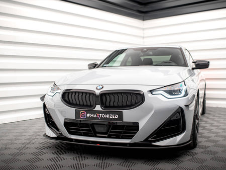Maxton Design Street PRO Front Splitter BMW 2 Coupe M-Pack / M240i G42 - BM242MPACKCNC-FD1B - Image 2