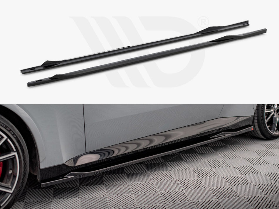 SIDE SKIRTS DIFFUSERS V.2 BMW 2 COUPE M-PACK / M240I G42