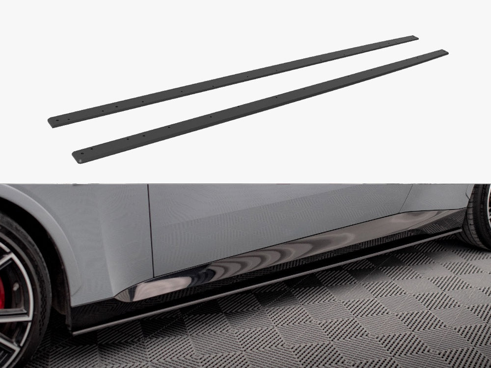 Maxton Design Street PRO Side Skirts Diffusers BMW 2 Coupe M-Pack / M240i G42 - BM242MPACKCNC-SD1B - Image 1