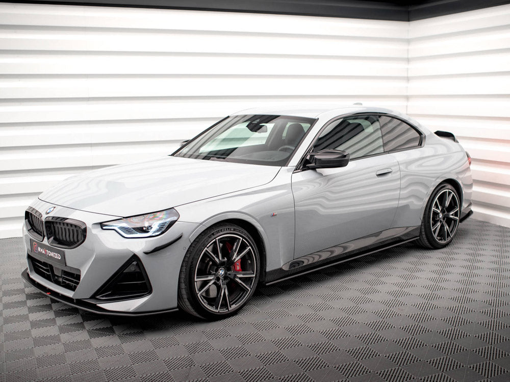 Maxton Design Street PRO Side Skirts Diffusers BMW 2 Coupe M-Pack / M240i G42 - BM242MPACKCNC-SD1B - Image 2