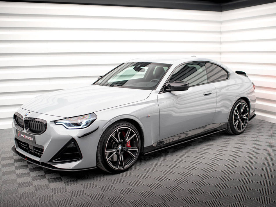 Maxton Design Street PRO Side Skirts Diffusers BMW 2 Coupe M-Pack / M240i G42 - BM242MPACKCNC-SD1B - Image 2