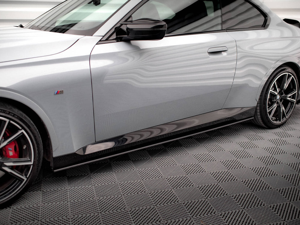 Maxton Design Street PRO Side Skirts Diffusers BMW 2 Coupe M-Pack / M240i G42 - BM242MPACKCNC-SD1B - Image 3
