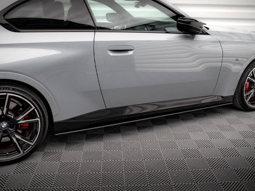 Maxton Design Street PRO Side Skirts Diffusers BMW 2 Coupe M-Pack / M240i G42 - BM242MPACKCNC-SD1B - Image 4