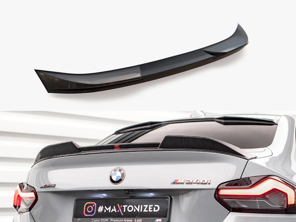 Maxton Design Spoiler CAP 3D BMW 2 Coupe G42 / M2 G87 - BM-2-42-CAP3D1G - Image 1