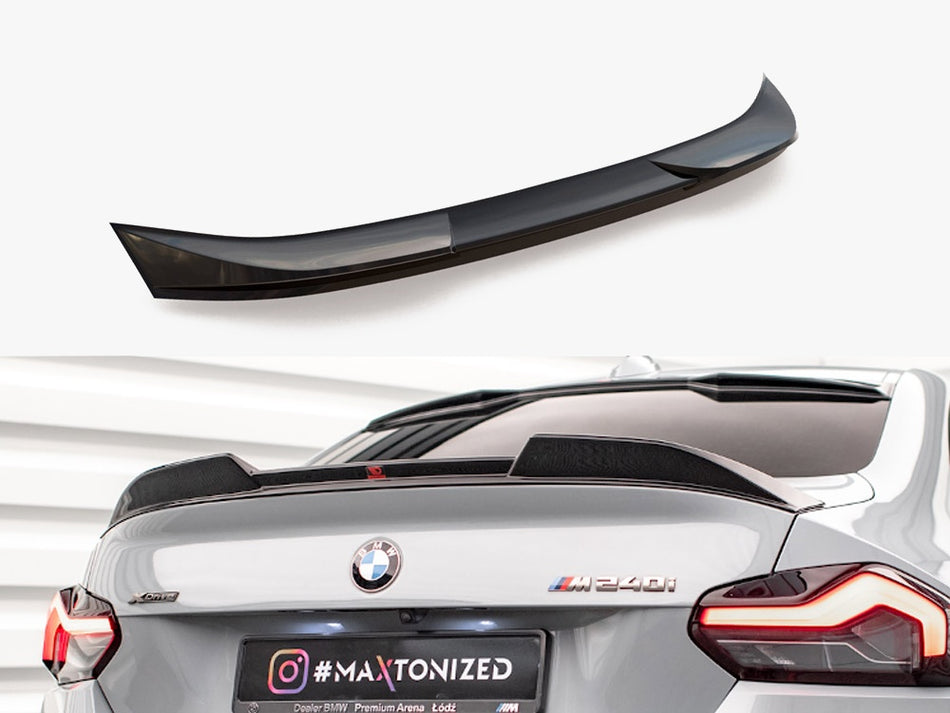 Maxton Design Spoiler CAP 3D BMW 2 Coupe G42 / M2 G87 - BM-2-42-CAP3D1G - Image 1