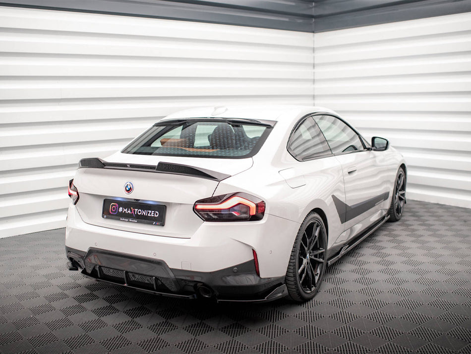 Maxton Design Rear Side Splitters V.1 BMW 2 Coupe M-Pack G42 - BM-2-42-MPACK-RSD1G - Image 2