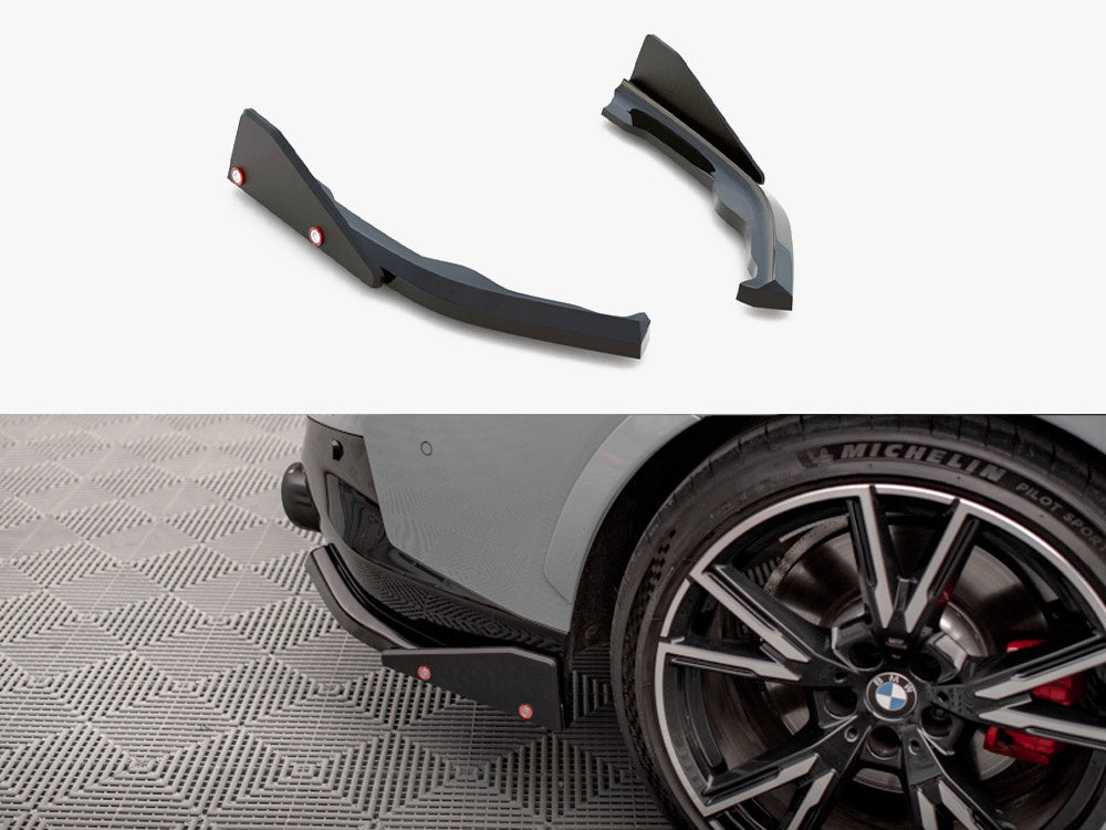 Maxton Design Rear Side Splitters V.2 + Flaps BMW 2 Coupe M240i G42 - BM-2-42-M-RSD2G+RSF1B - Image 1