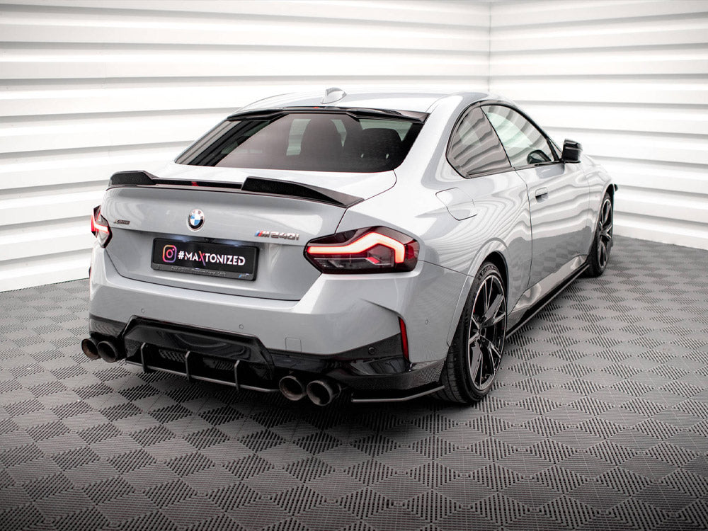 Maxton Design Street Pro Rear Side Splitters BMW 2 Coupe M240i G42 - BM242MCNC-RSD1B - Image 2