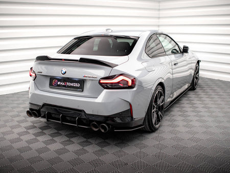 Maxton Design Street Pro Rear Side Splitters BMW 2 Coupe M240i G42 - BM242MCNC-RSD1B - Image 2