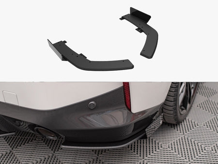 Maxton Design Street Pro Rear Side Splitters + Flaps BMW 2 Coupe M-Pack G42 - BM242MPACKCNC-RSD1B+RSF1G - Image 1