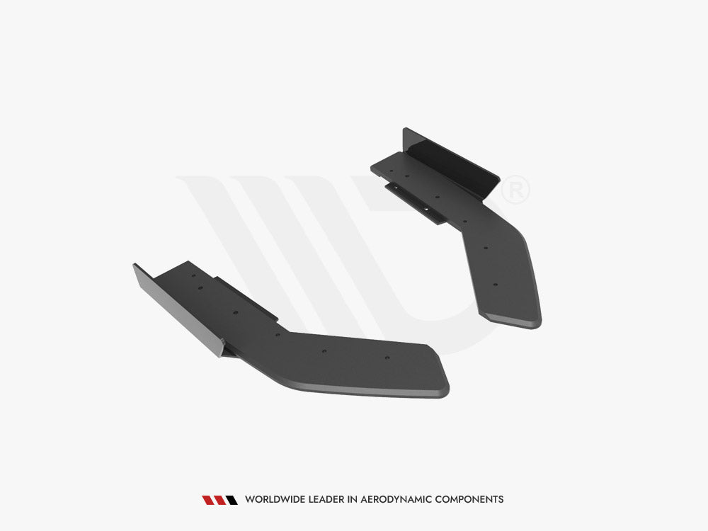 Maxton Design Street Pro Rear Side Splitters + Flaps BMW 2 Coupe M240i G42 - BM242MCNC-RSD1B+RSF1G - Image 5