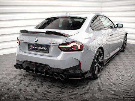 Street Pro Rear Side Splitters + Flaps BMW 2 Coupe M240i G42