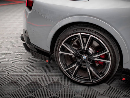 Maxton Design Street Pro Rear Side Splitters + Flaps BMW 2 Coupe M240i G42 - BM242MCNC-RSD1B+RSF1G - Image 4