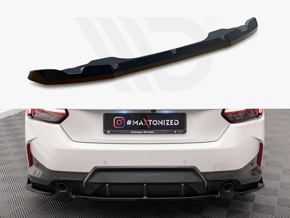 CENTRAL REAR SPLITTER BMW 2 COUPE M-PACK G42