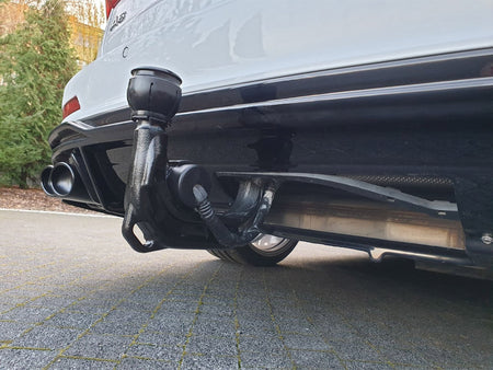 Maxton Design Rear Valance + Exhaust Ends Imitation Audi A6 S-Line / S6 C8 / C8 Facelift - AU-A6-C8-SLINE-RS1+RS1R+ - Image 9