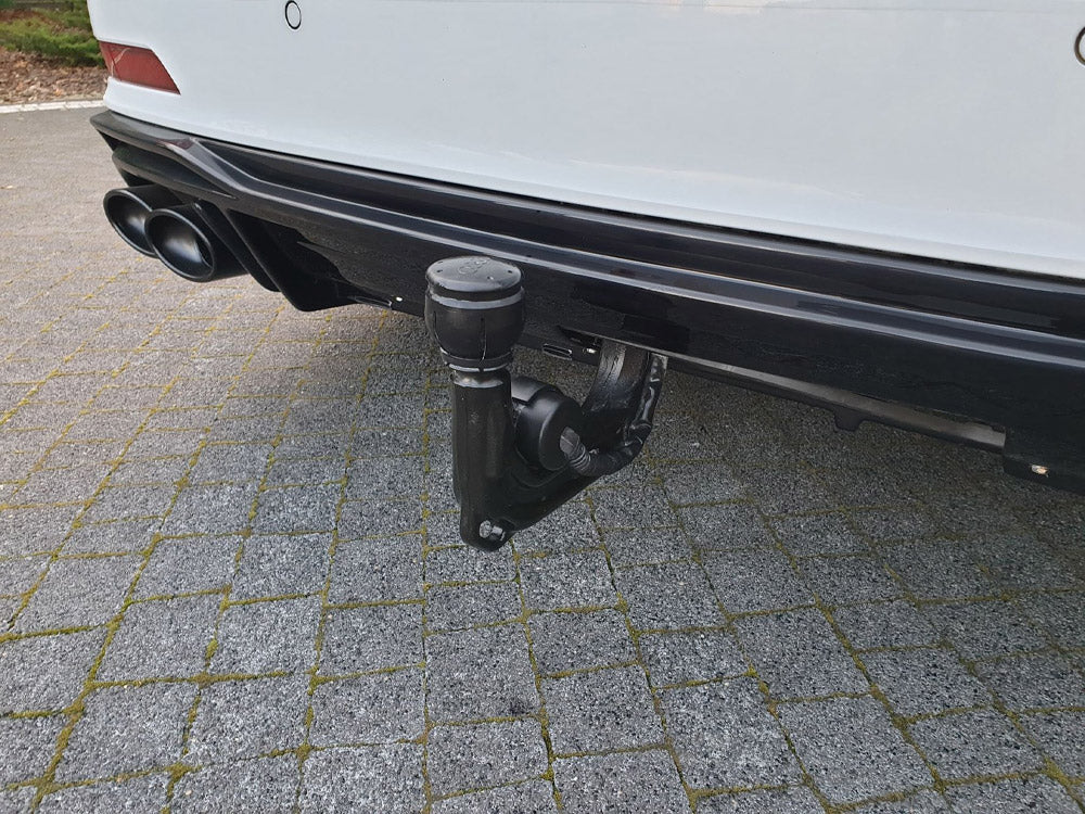 Maxton Design Rear Valance + Exhaust Ends Imitation Audi A6 S-Line / S6 C8 / C8 Facelift - AU-A6-C8-SLINE-RS1+RS1R+ - Image 10