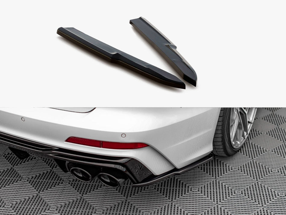 Maxton Design Rear Side Splitters Audi A6 S-Line / S6 C8 / C8 Facelift - AU-A6-C8-SLINE-RSD1G - Image 1