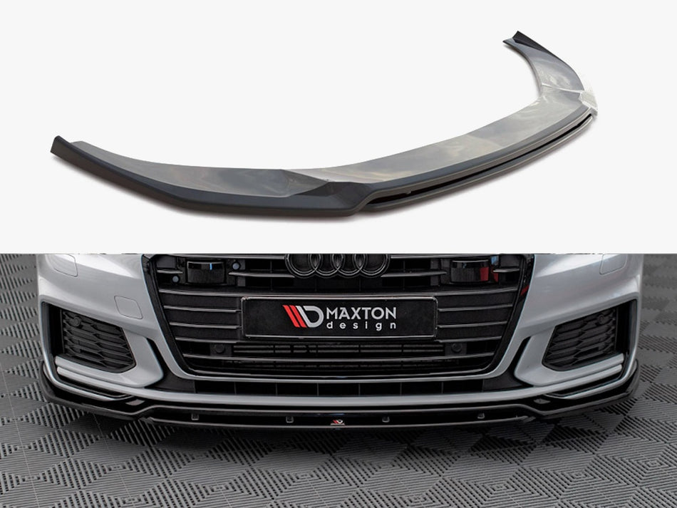 Maxton Design Front Splitter V.3 Audi A6 S-Line / S6 C8 / C8 Facelift - AU-A6-C8-SLINE-FD1G+FD1RG - Image 1