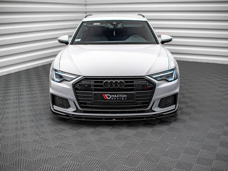 Maxton Design Front Splitter V.3 Audi A6 S-Line / S6 C8 / C8 Facelift - AU-A6-C8-SLINE-FD1G+FD1RG - Image 3